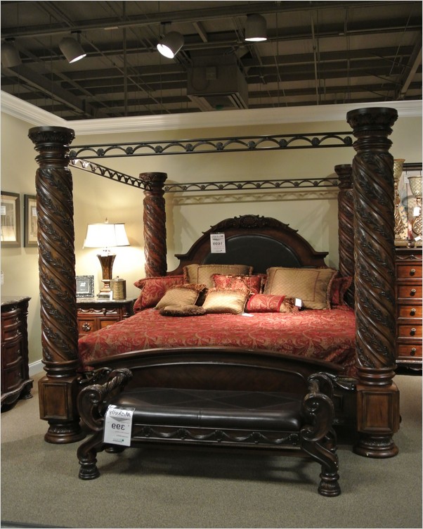 √√ King Size Canopy BEDROOM Sets | Home Interior Exterior Decor 