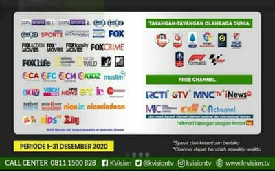 Frekuensi KVision Sekarang Ada Di TP Telkom 4