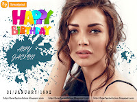 adorable tamil actress amy jackson hot avatar [hbd message pic]