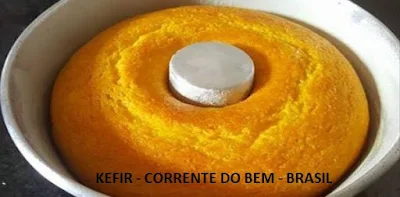 BROA DE MILHO COM KEFIR DE LEITE