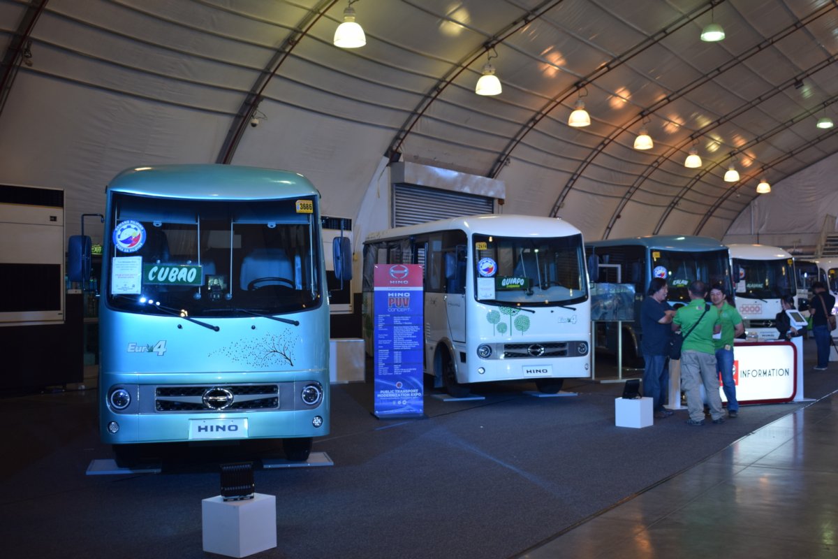  Hino  Philippines Showing Off Modern PUV Prototypes Too 