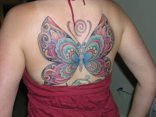 tatuaż motyl