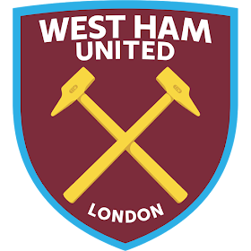 West Ham United FC - Logo Club Liga Inggris 2019 - 2020