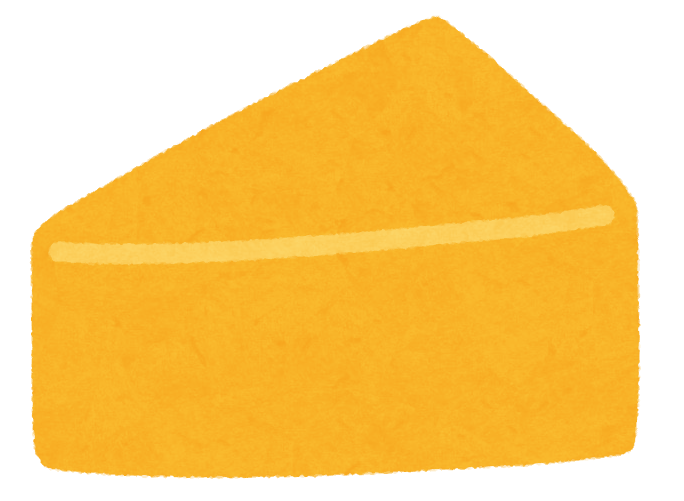 いろいろな三角形のチーズのイラスト かわいいフリー素材集 いらすとや