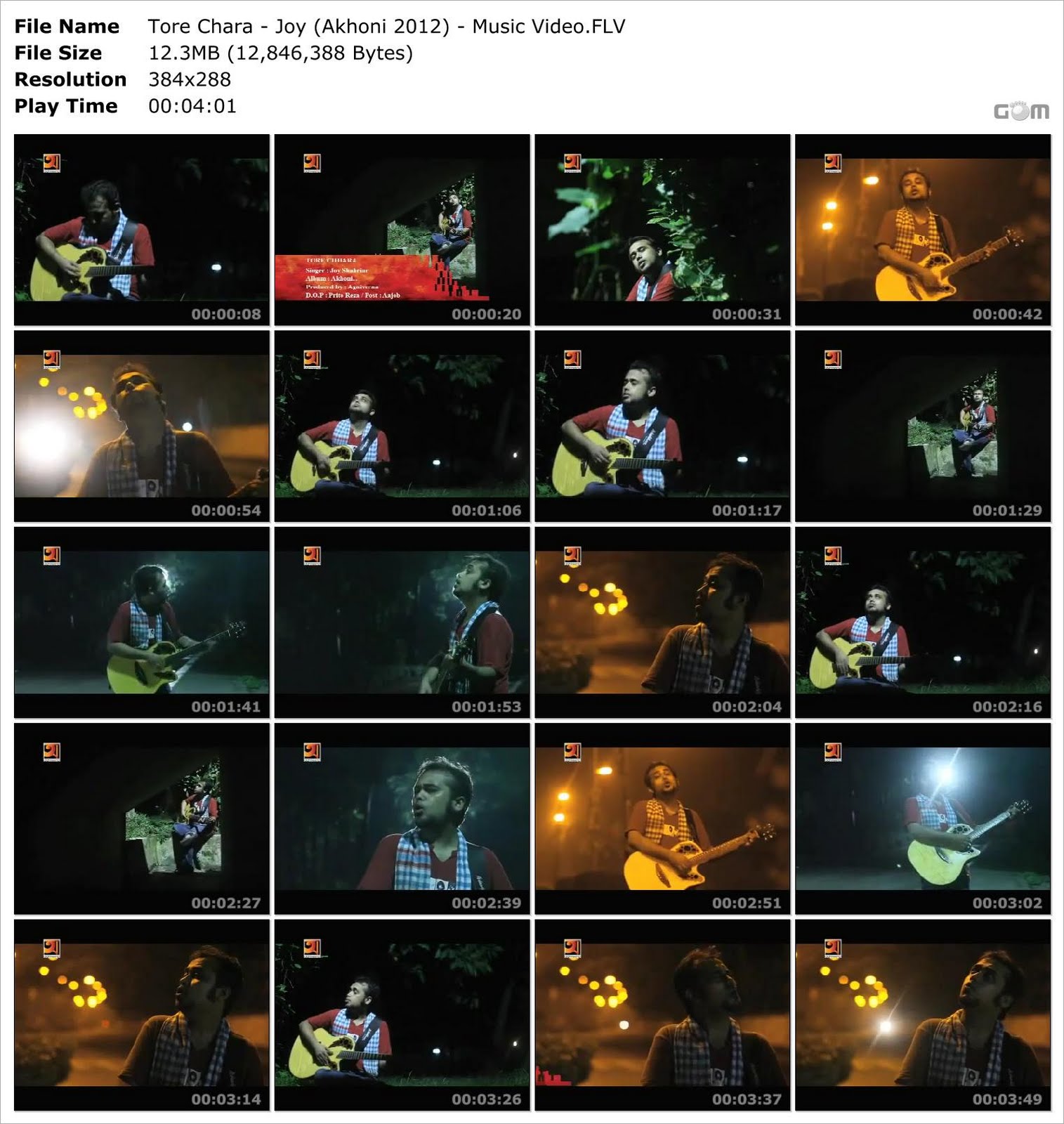 Tore Chara - Joy (Akhoni 2012) - Music Video Download