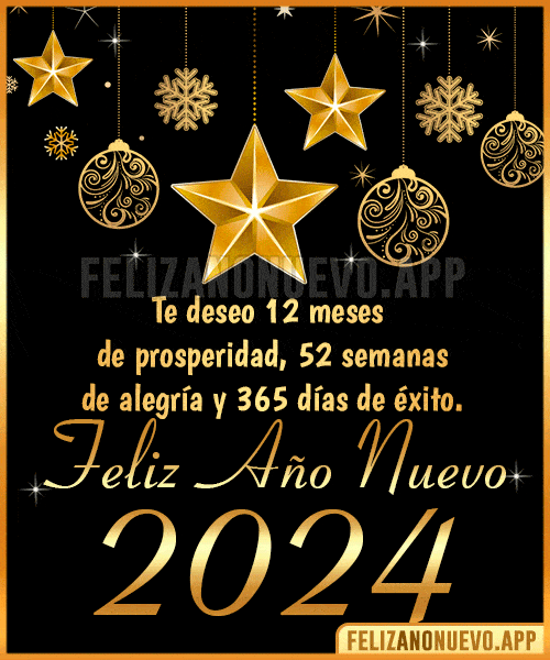 Feliz Año Nuevo 2024 GiFs 😍