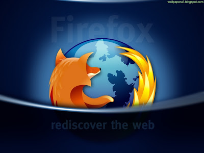 Firefox Dark Standard Resolution Wallpaper