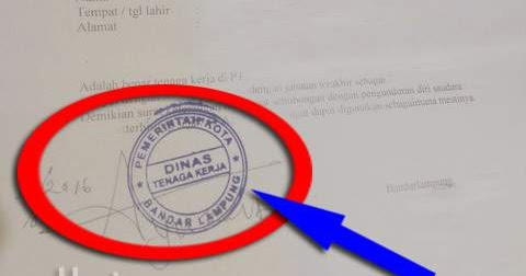 D'Laiqa Arena: Legalisir Surat Paklaring Di Dinas Tenaga 