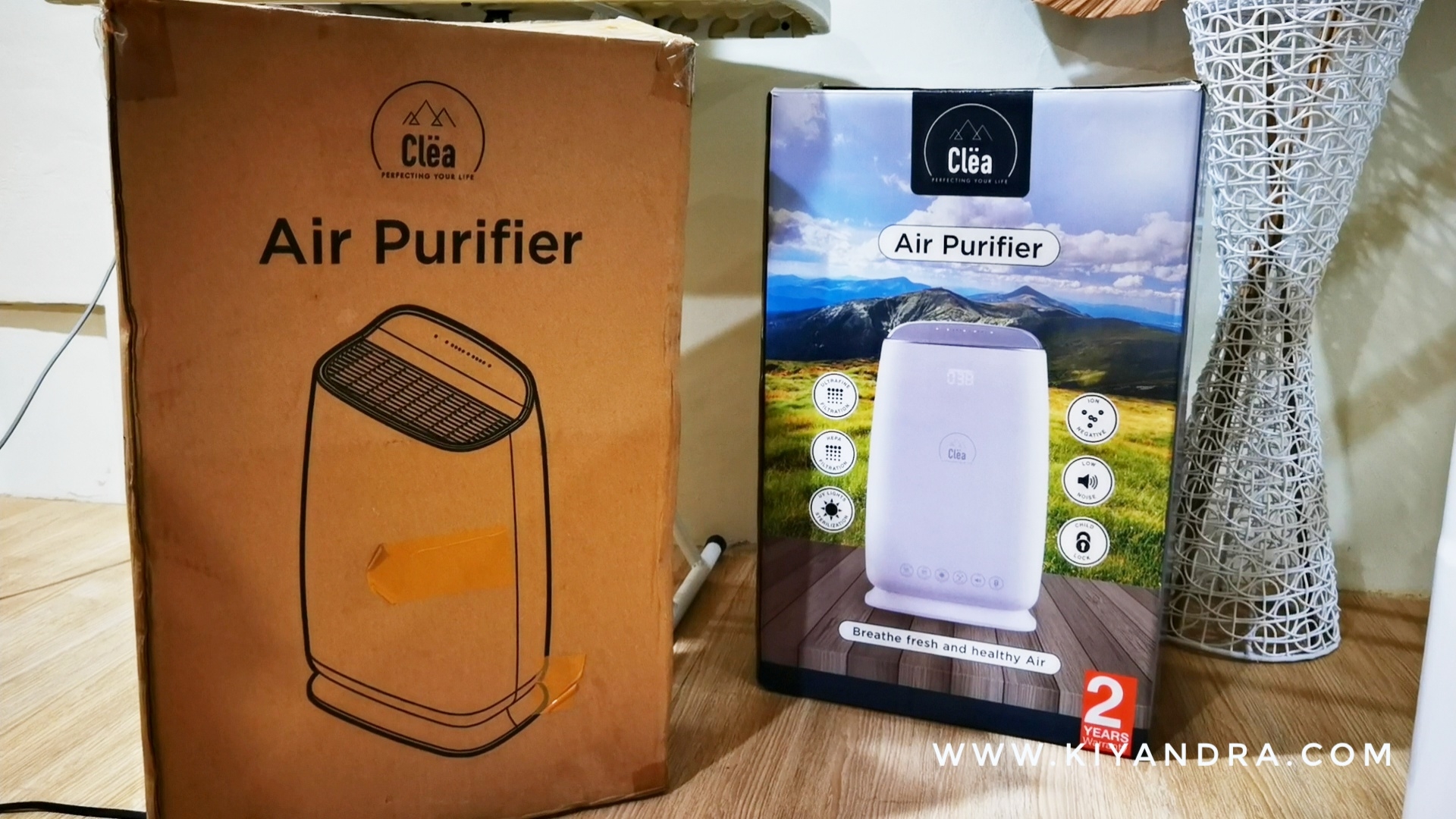 Clea Air Purifier untuk kesehatan paru - paru