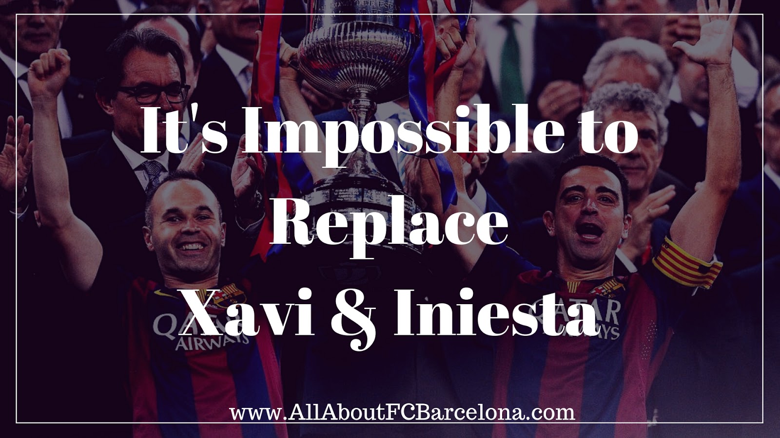 Barcelona won't be able to Replace Iniesta and Xavi #barca #Xavi #iniesta #fcbarcelona