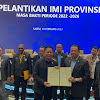 Bambang Soesatyo Lantik Rusdi Masse Jadi Ketua IMI Sulawesi Selatan