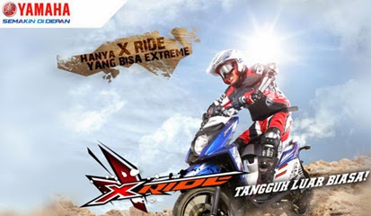 yamaha yang mengusung gaya trendy adventure yaitu yamaha x ride