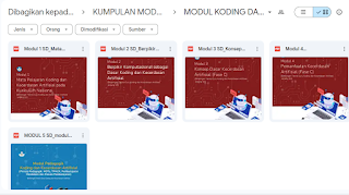 modul coding ai sd