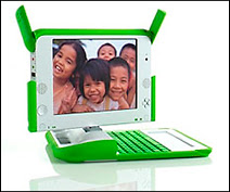 La concrétisation du projet OLPC : le portable XO.