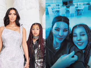 Kim Kardashian and daughter North West turn into Avatar's Na'vi with fun filter as blockbuster film passes $1B