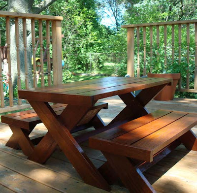 picnic table plans octagon free