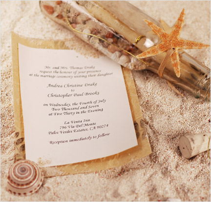 Unique wedding invitations