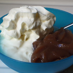 Fromage blanc, crème de marrons et chantilly