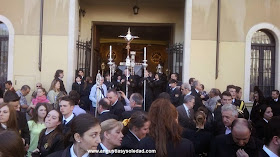 Procesion del entierro leon