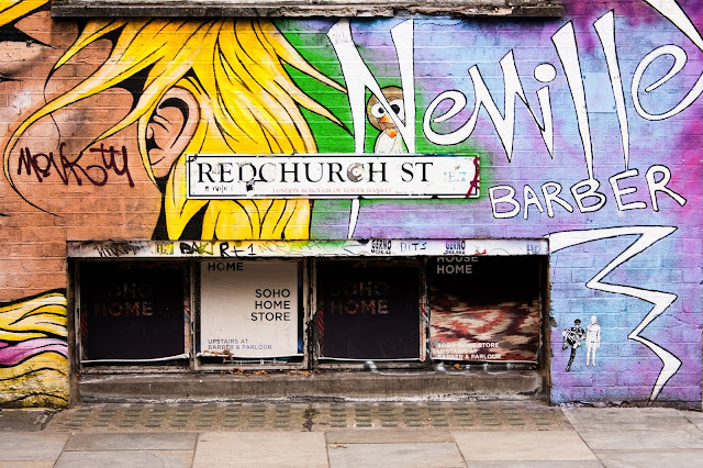 Redchurch Street in Shoreditch East London