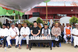 Freddt Thie dan  Hasbulla Furuada Hadiri Pemasangan Tiang Alif Masjid Nurul Anshar