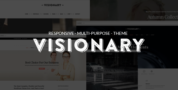 Visionary - Multi-Purpose Drop And Drop Theme