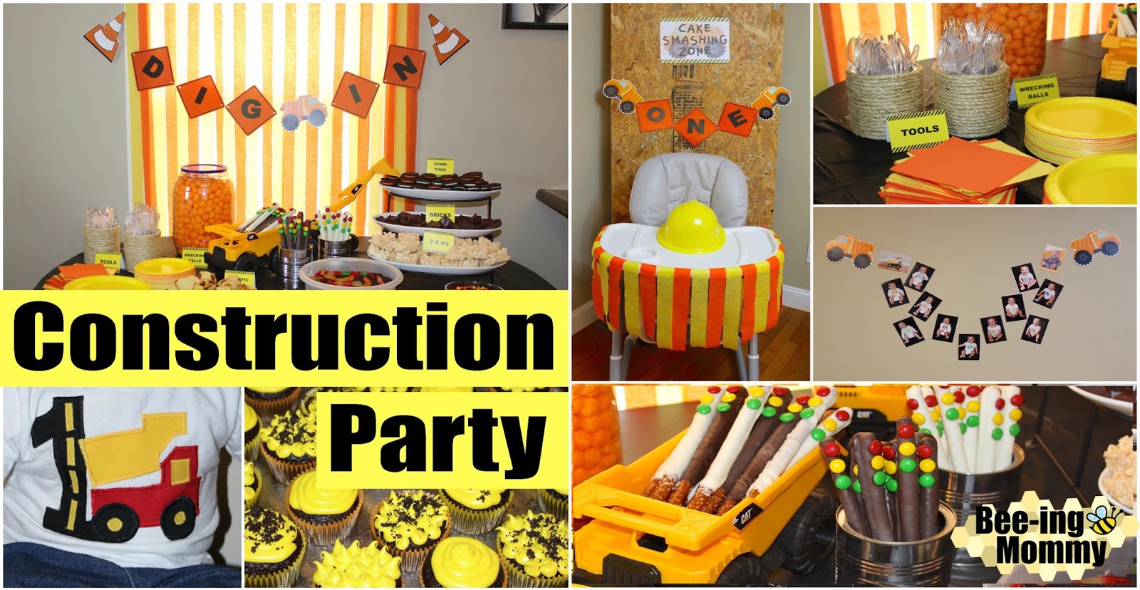  Construction  Birthday  Party 