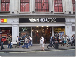 Virgin Megastore Oxford Street