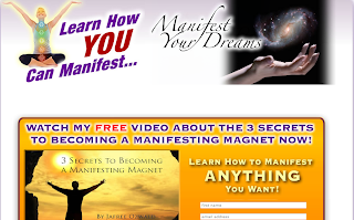 free manifesting magnet training program webpage