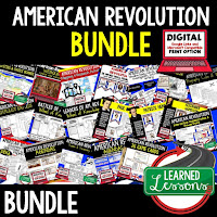 American Revolution Activities, Google Activities, American History Timelines, American History Word Walls, American History Test Prep, American History Outline Notes, American History by President Research, American History Mapping Activities, American History Biography Profiles, American History Interactive Notebooks