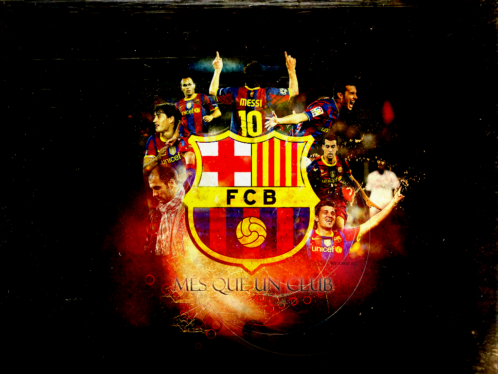 Wallpaper FC Barcelona Pondok Iwank