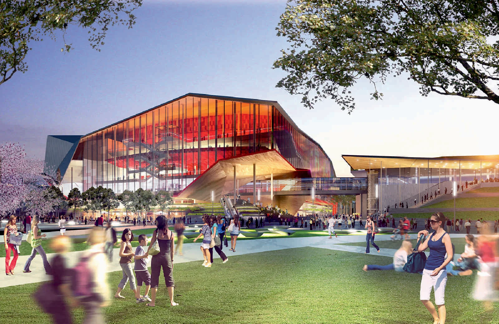 Sydney Nuovo Galles del Sud, Australia: New Convention, Exhibition And Entertainment Precinct by Hassell + Populous