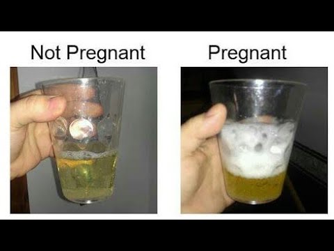 Toothpaste pregnancy test