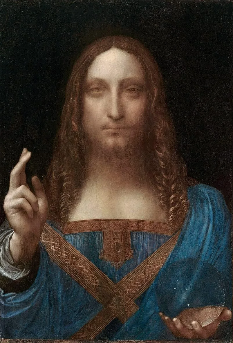 Salvator Mundi de Leonardo Da Vinci - La acuarela más cara del mundo