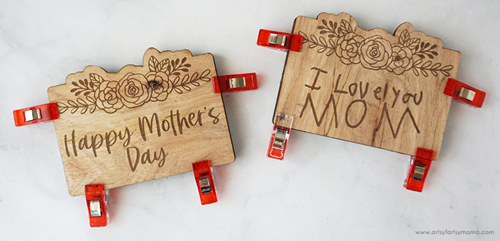 Mother's Day Wooden Gift Card Holder