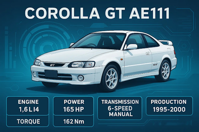 カローラGT AE111とは？スペックと基本情報