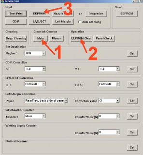 Reset Canon IP 2770