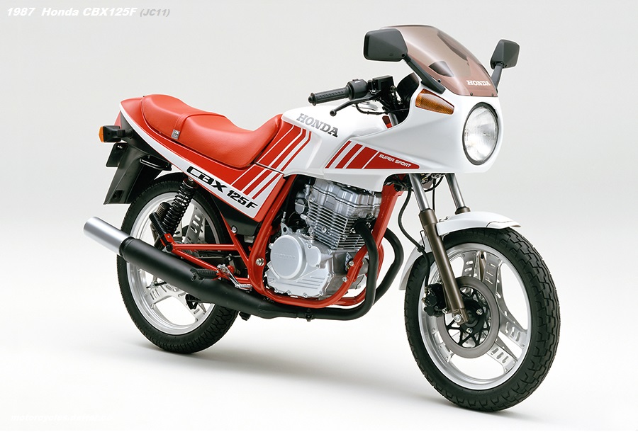 Honda CBX 125F (JC11) red white