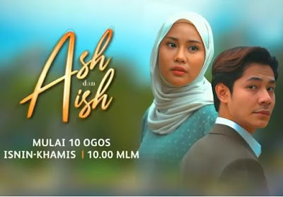 Episod 28 Drama Ash dan Aish, Episod Akhir Drama Ash dan Aish, Ending Drama Ash dan Aish, Sinopsis Episod Akhir Drama Ash dan Aish, Drama Meerqeen, Drama Siti Khadijah, Drama Anna Jobling Jadi Jahat,