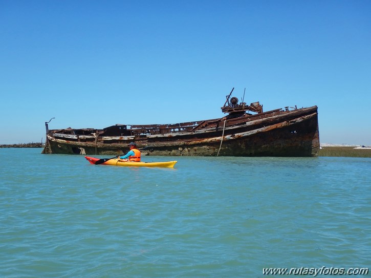 Kayak Playa del Castillo - Sancti Petri