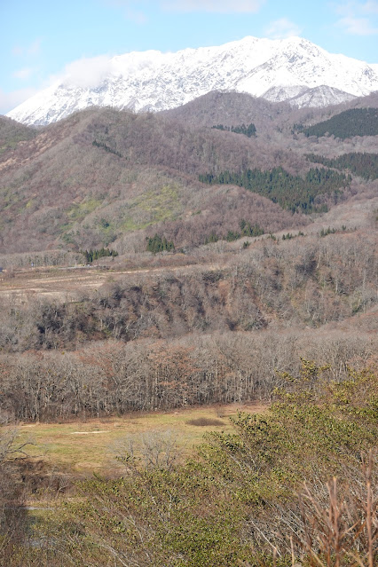 岡山県真庭市の蒜山下徳山 鬼女台展望休憩所からの眺望