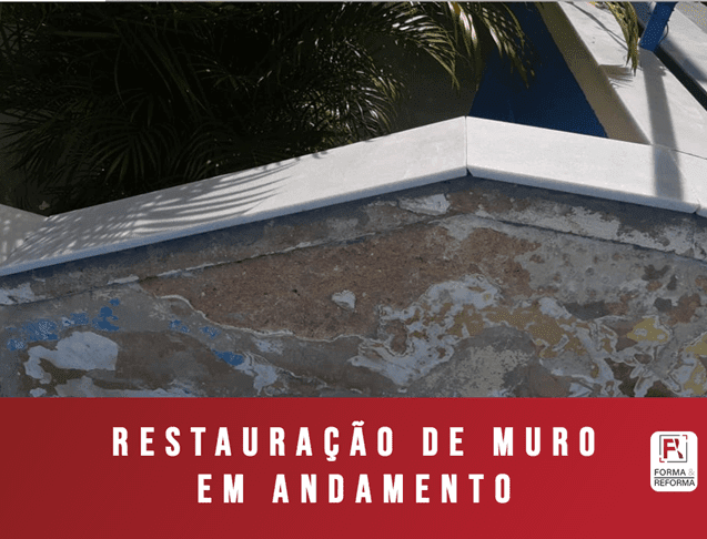 Restauração de muro Reforma RJ