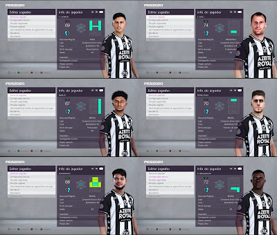 PES 2020 Facepack Botafogo