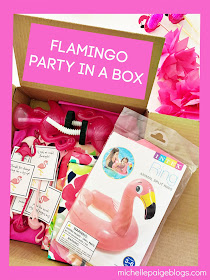 Pack up a flamingo party @michellepaigeblogs.com