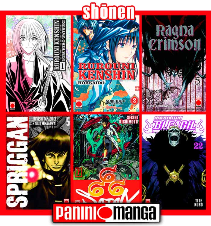 Novedades Panini Manga mayo 2022 - shonen