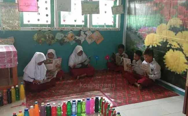 20 Contoh  Pojok  Baca  Kelas untuk  SD SMP dan SMA KOSNGOSAN