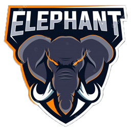 logo gajah esport