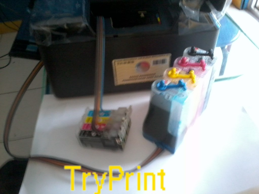 Cara Infus Epson TX121