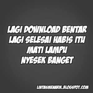 Gambar DP BBM Kata Kata Mati Lampu Lucu  Terbaru 2015