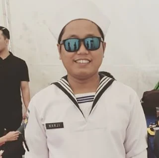 habis kontrak di inbox, narji jadi host dahsyat rcti